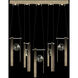 Aria 10 Light 43 inch Bronze Pendant Ceiling Light