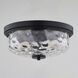 Northlake 2 Light 13 inch Matte Black Flush Mount Ceiling Light
