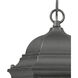 Covington 1 Light 9.5 inch Black Outdoor Pendant