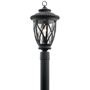 Admirals Cove 1 Light 21 inch Textured Black Outdoor Post Lantern