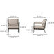 Vecchia Beige Accent Chair