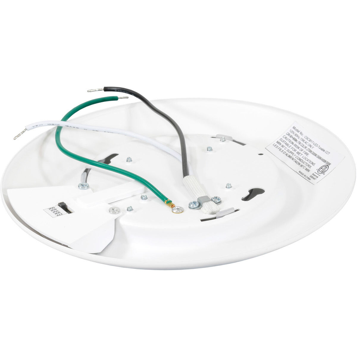 Luke LED 6 inch White Flush Mount Ceiling Light