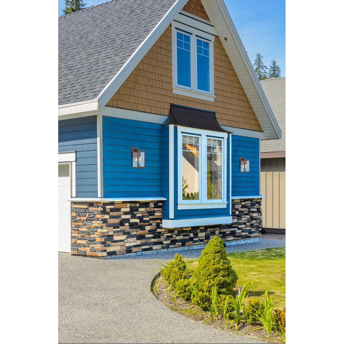 Riviera III 1 Light 11 inch Oiled Bronze Outdoor Outdoor Wall Mount, Small