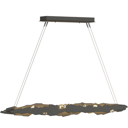 Trove LED 52.6 inch Natural Iron Pendant Ceiling Light