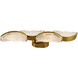Moon Wall Light in Brass