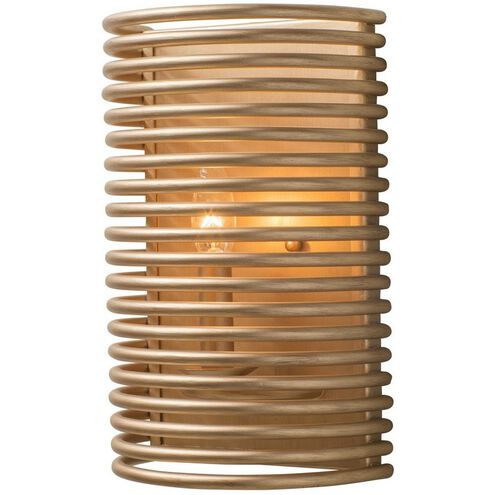 Emery 1 Light 8 inch Modern Gold Wall Sconce Wall Light