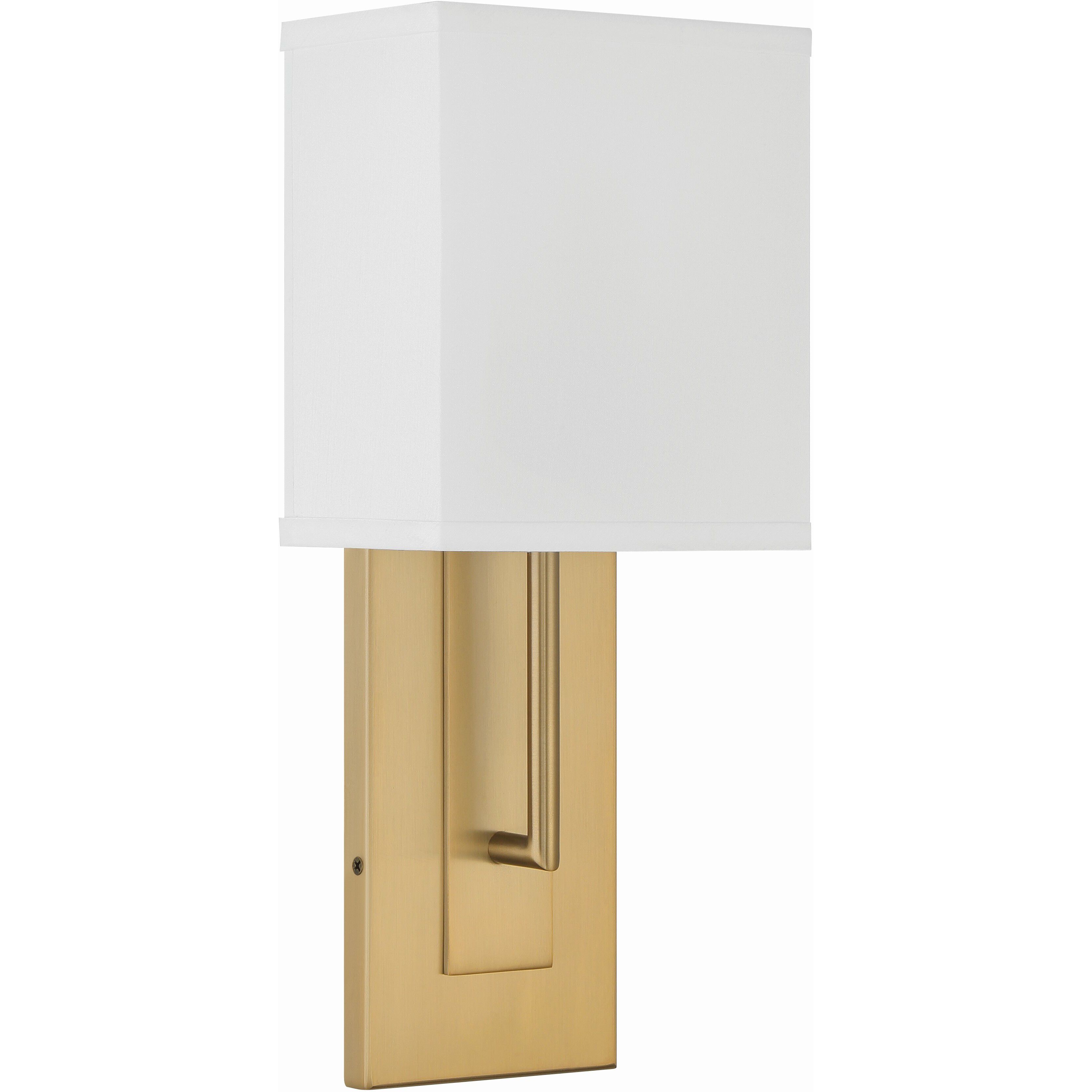 Brent Bath Sconce Wall Light in Vibrant Gold