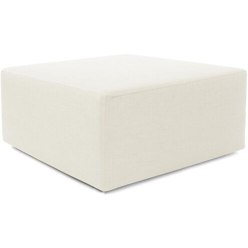 Universal 17 inch Natural Outdoor Ottoman, 36in Square, The Seascape Collection