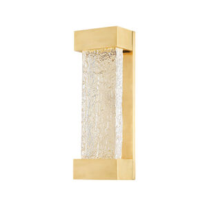 Wharton LED 5 inch Aged Brass ADA Wall Sconce Wall Light