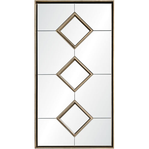 Paxton 60 X 32 inch Antique Silver Wall Mirror