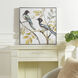 Birdsong Blue and Green and Cream Wall Art