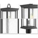 Endicott 1 Light 17.75 inch Textured Black Outdoor Post Lantern