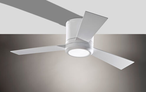 Clarity II 42 inch Matte White with Matte White/Matte White Blades Indoor Ceiling Fan