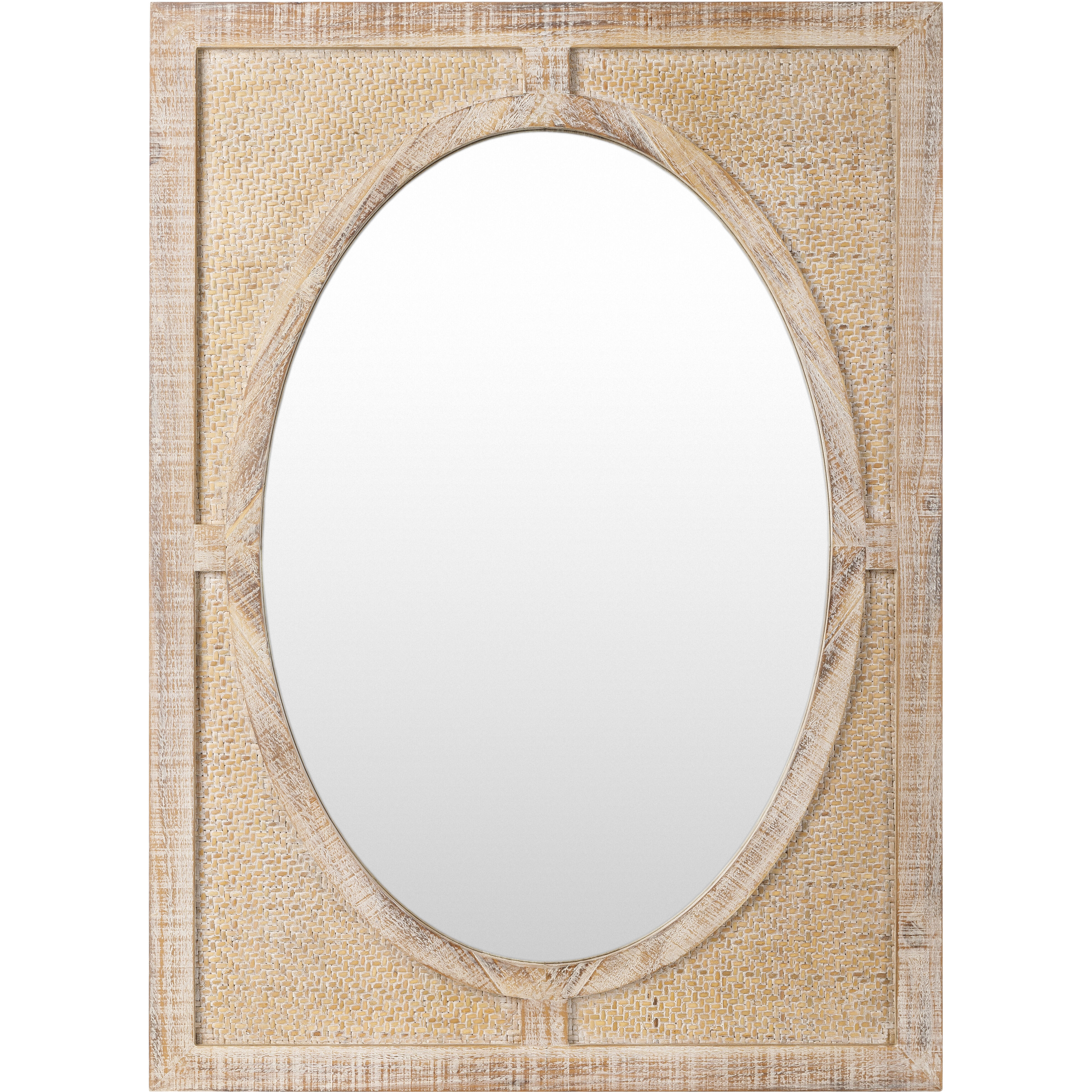 Georgia 32 X 23.25 inch Wood Mirror, Rectangle