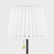 Demi 20 inch 15.00 watt Soft Black Table Lamp Portable Light