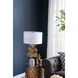 Ginkgo 30.2 inch 40.00 watt Gold/White Table Lamp Portable Light