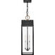 Heritage Campbell 3 Light 7.75 inch Black with Burnished Bronze Outdoor Hanging