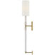 Anika Sconce Wall Light in Lacquered Brass