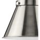 Hinton 1 Light 8.25 inch Brushed Nickel Mini-Pendant Ceiling Light