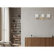 Vonda 3 Light 21 inch Aged Brass Vanity Light Wall Light