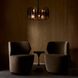 Lumora 6 Light 23 inch Smoke and Blackened Iron Chandelier Ceiling Light