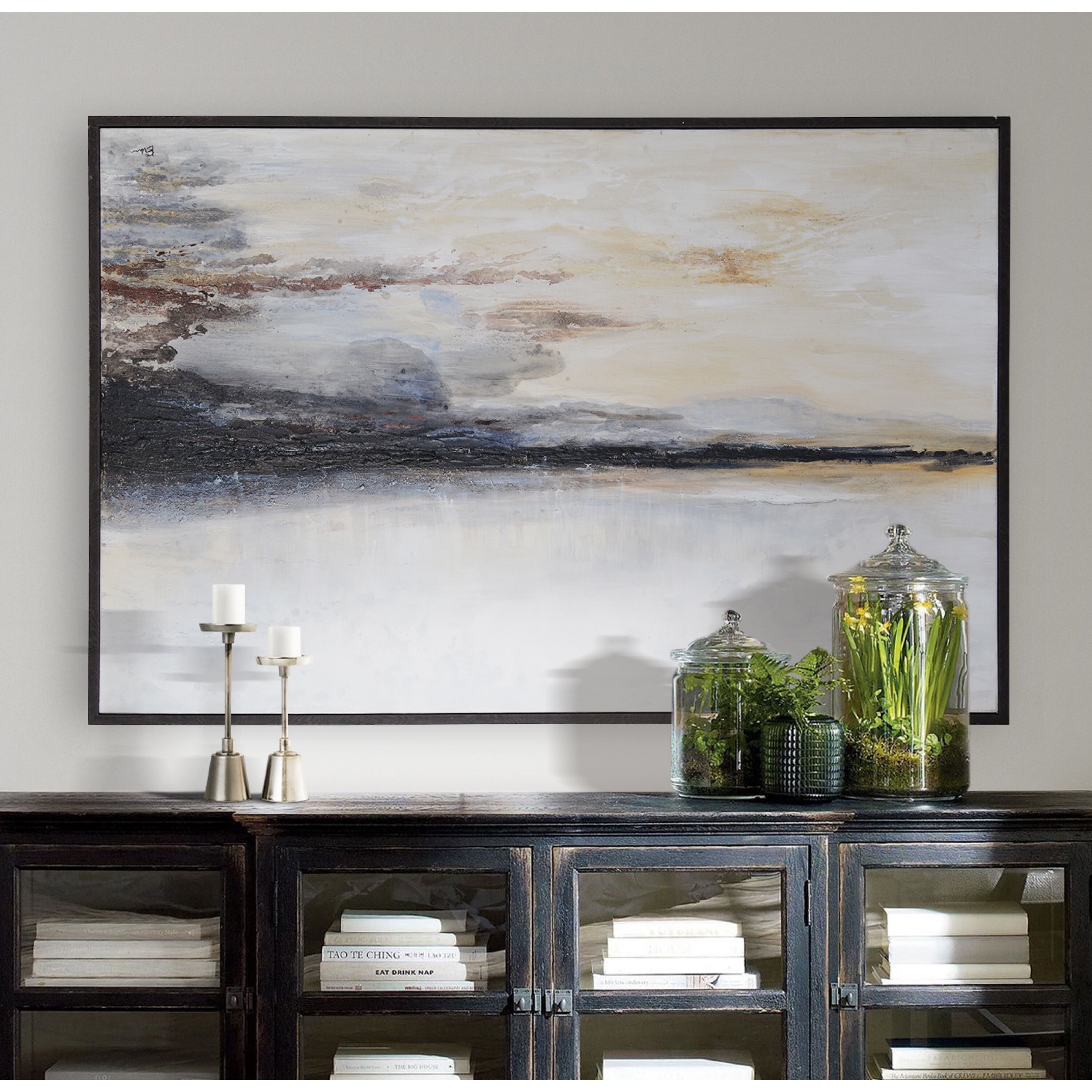 Warran Black/Multiple Canvas Art