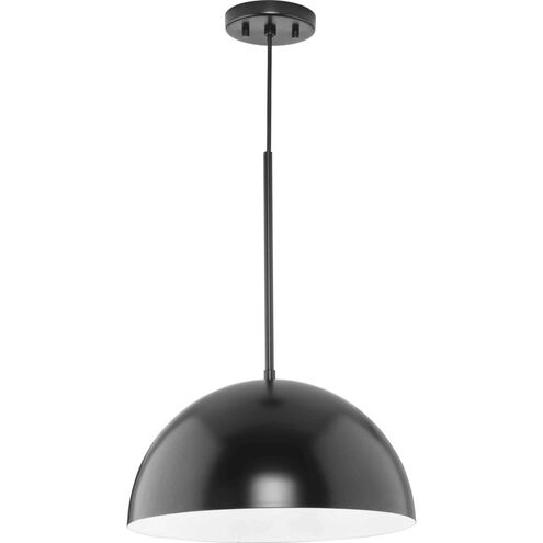 Perimeter 1 Light 15.75 inch Matte Black Pendant Ceiling Light