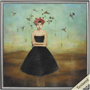 Florals 28 X 28 inch Non-Glass Framed Art