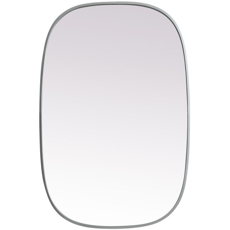 Brynn 36 X 24 inch Silver Mirror in 24 x 36