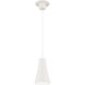 Twist-N-Lite LED 5 inch White Mini-Pendant Ceiling Light, WAC Limited