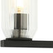 Westlock 3 Light 20 inch Matte Black Wall Sconce Wall Light