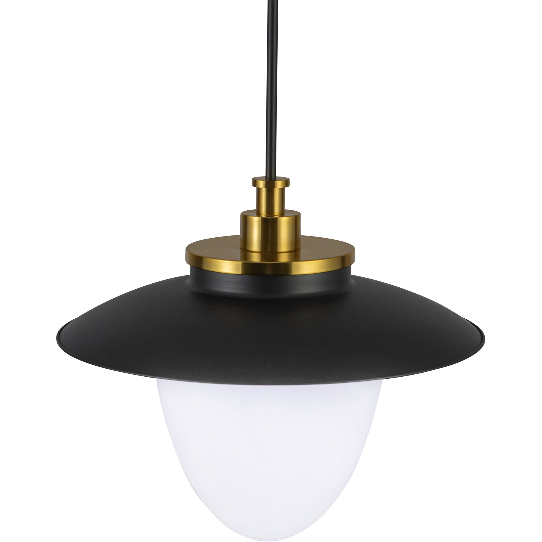Dahlia 3 Light 20 inch Brushed Brass and Brass Pendant Ceiling Light