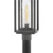 Coastal Elements Republic 1 Light 17 inch Oil Rubbed Bronze Outdoor Post Mount Lantern in Non-LED, Estate Series