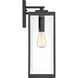 Westover 1 Light 20 inch Earth Black Outdoor Wall Lantern