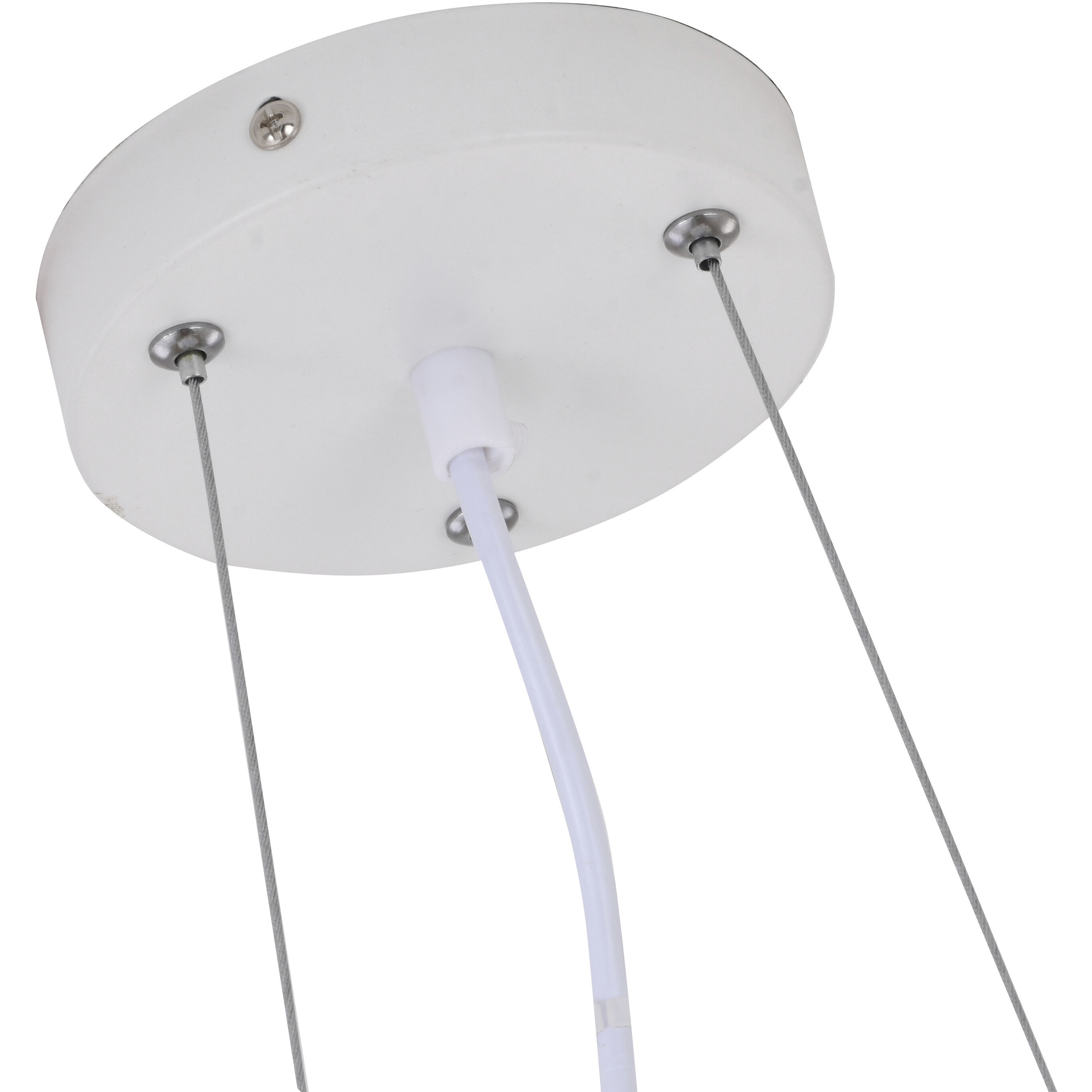 Canada LED 20.8 inch Shiny Gold Chandelier Ceiling Light