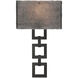 Carlyle 1 Light 11 inch Burnished Bronze Cover Sconce Wall Light in Bronze Granite, Square Link