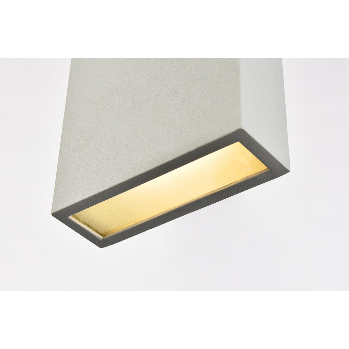 Raine 7 inch Silver Outdoor Wall Light