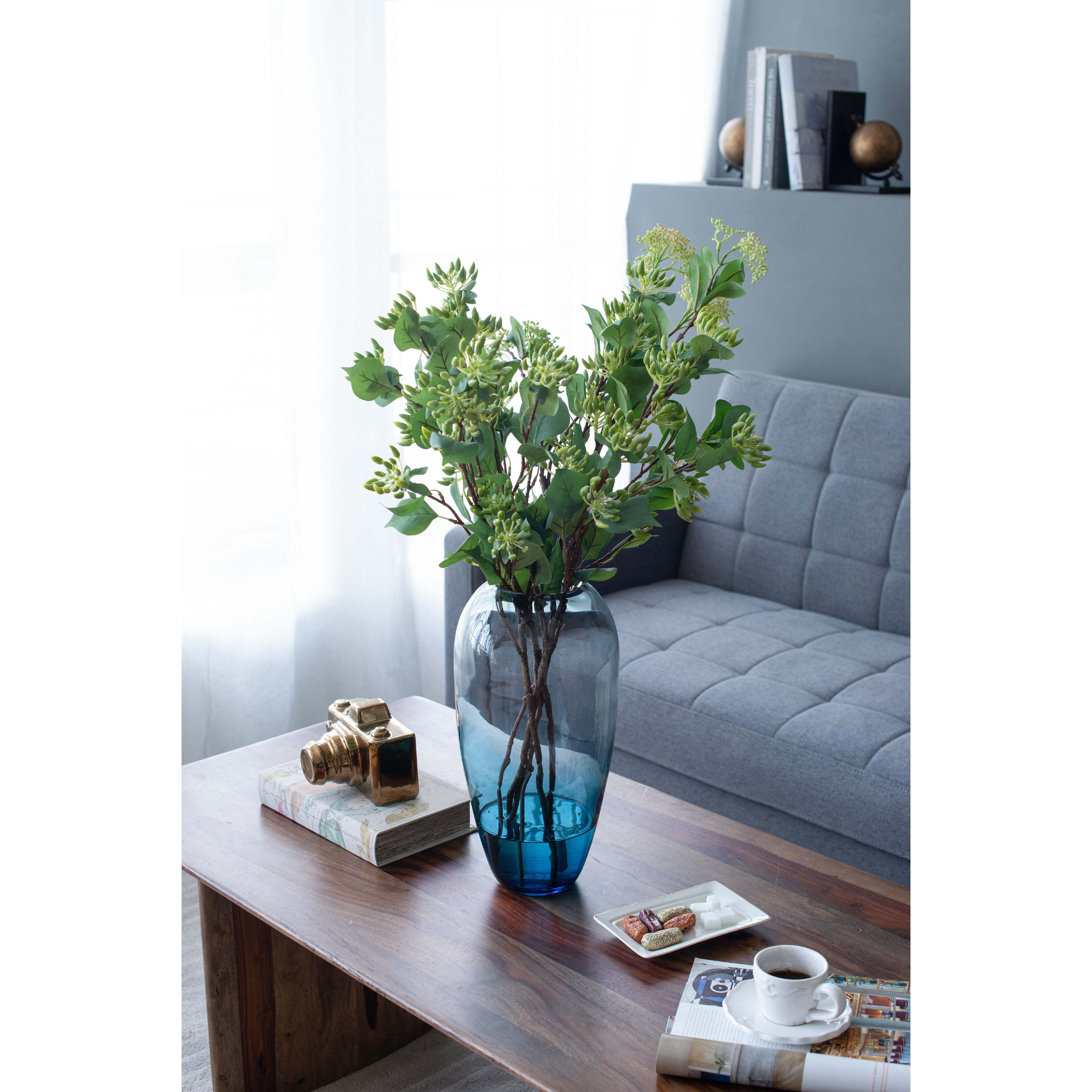 Lourdes 15 X 7.7 inch Vase