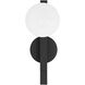 Julep LED 7.25 inch Matte Black Vanity Light Wall Light