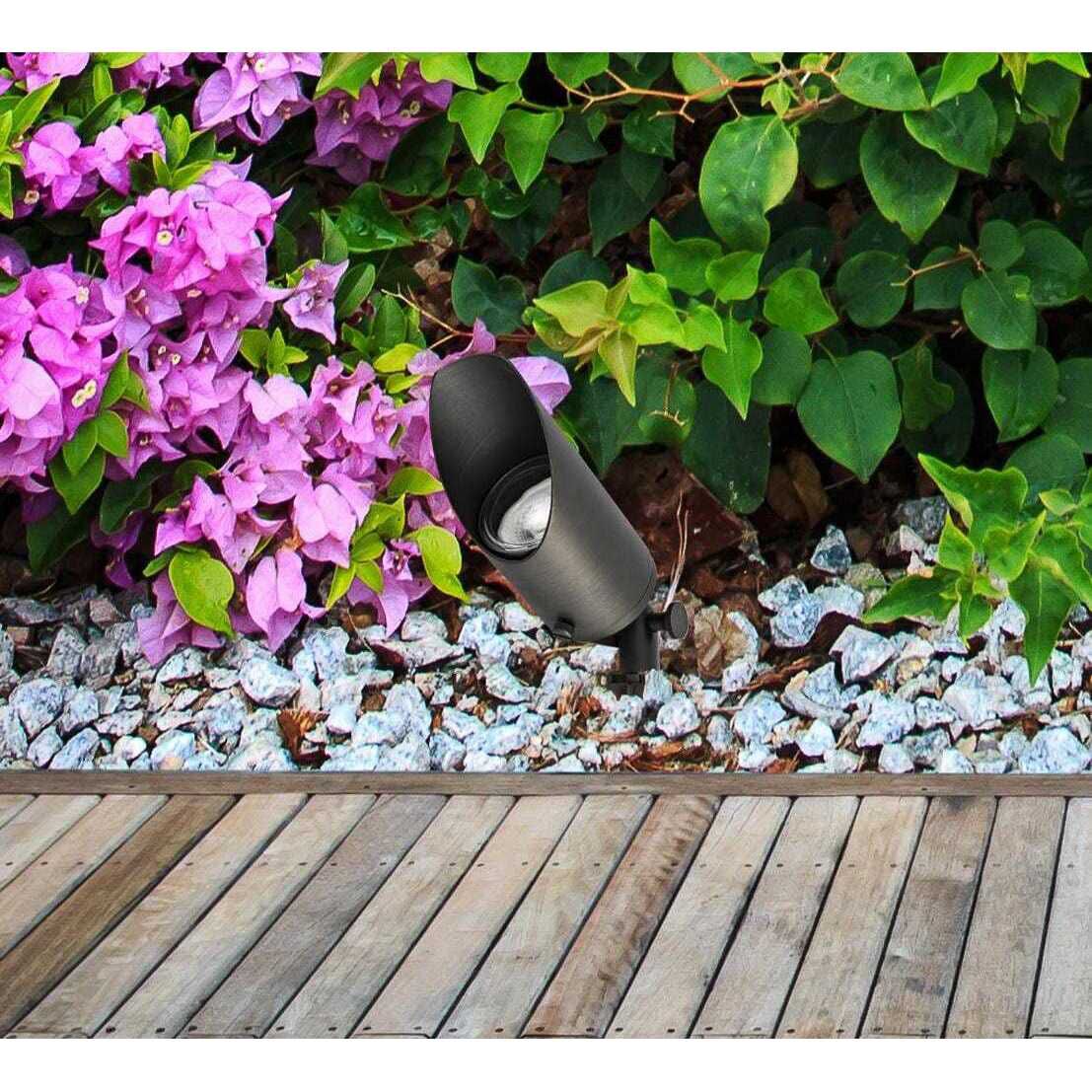 Aera 12 50.00 watt Dark Bronze Outdoor Landscape Spot Light