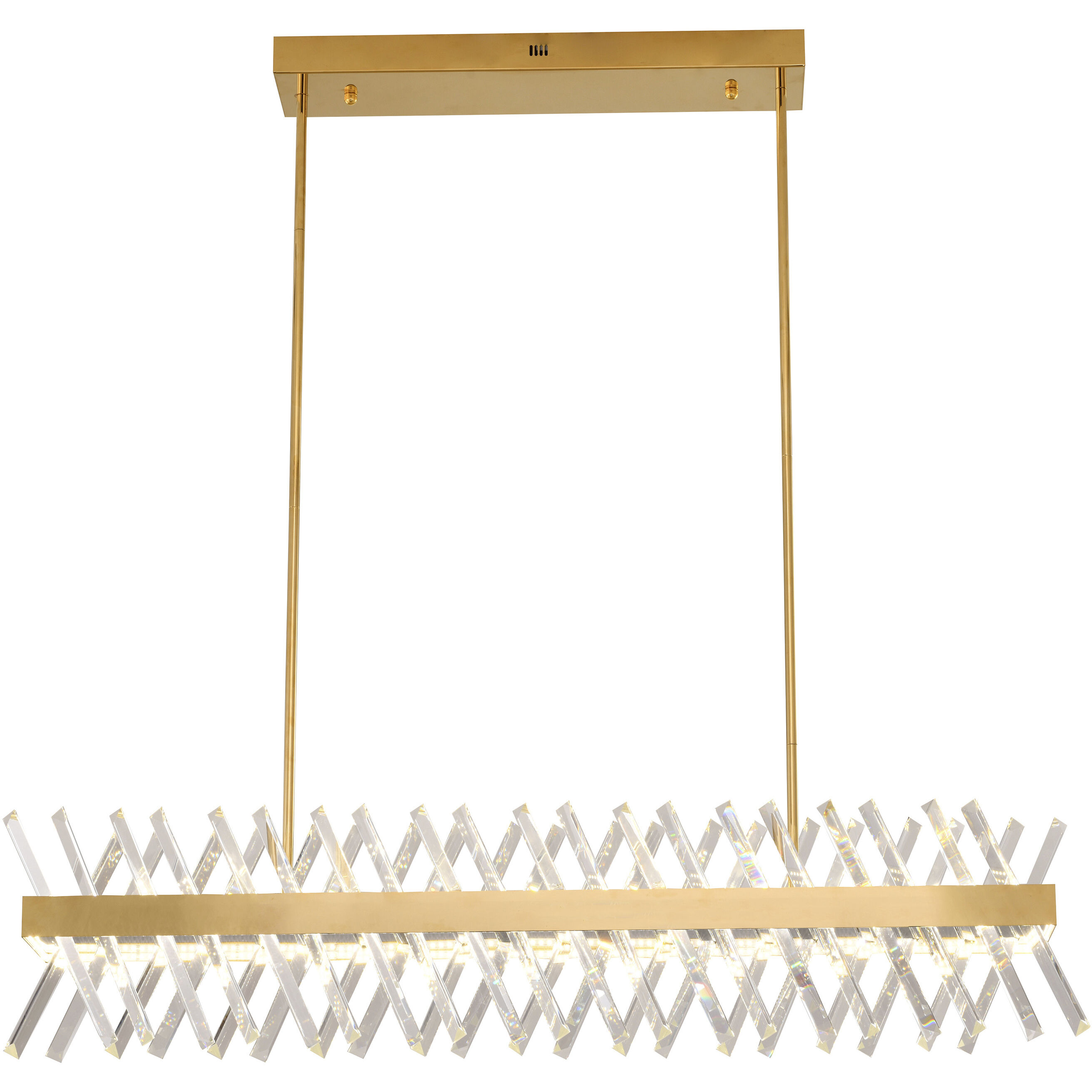 Canada LED 6 inch Gold Chandelier Ceiling Light