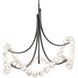 Parel LED 37 inch Antique Nickel Pendant Ceiling Light