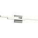 Anello Minor Bath Vanity Light Wall Light in Brushed Nickel