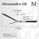 Atlas Alessandra - LK 72 inch Matte White with Matte Black Blades Ceiling Fan