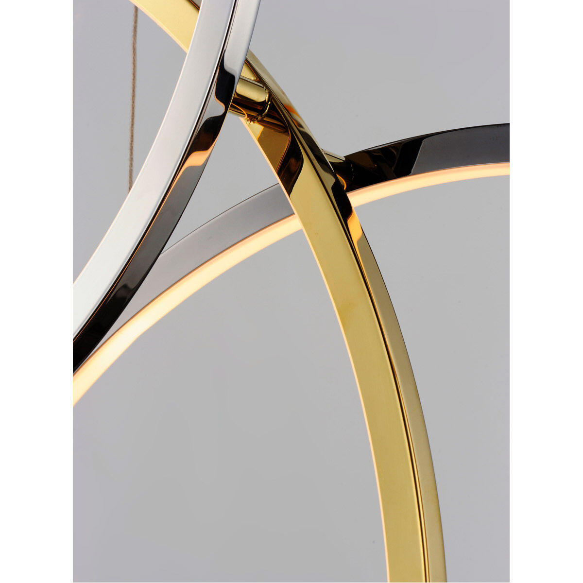 Union LED 4.75 inch Multi-Plated Multi-Light Pendant Ceiling Light