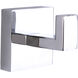 Bishop 2 inch Chrome Robe Hook