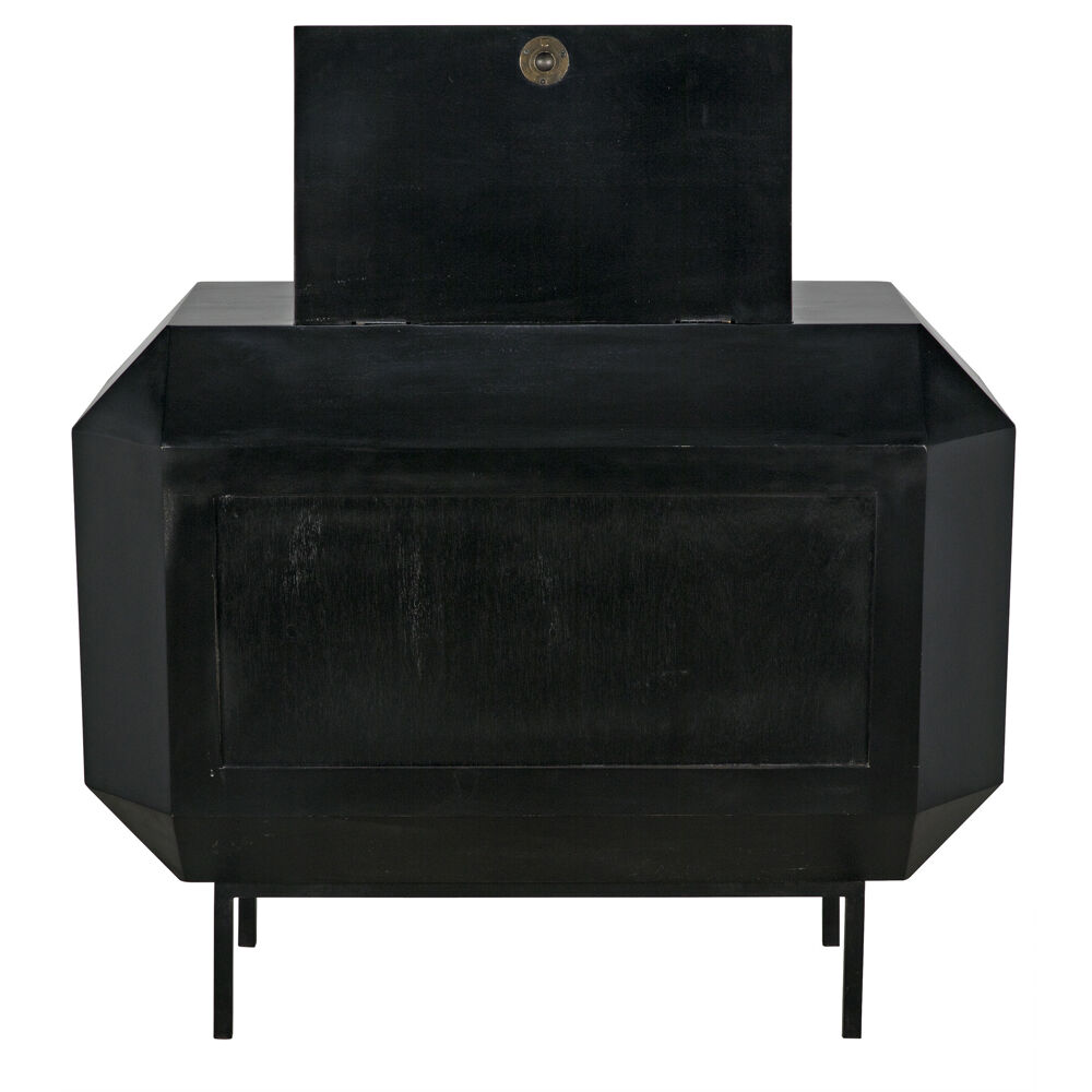 Rhiana Hand Rubbed Black Dresser