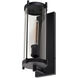 Hudson 1 Light 15 inch Black Outdoor Wall Lighting