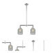 Franklin Restoration Stanton 2 Light 23 inch Polished Chrome Island Light Ceiling Light, Franklin Restoration