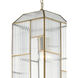 Bardolph 1 Light 8.5 inch Antique Brass Pendant Ceiling Light